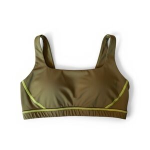 Offline by aerie Olive Green Sports Bra